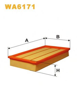 WIX FILTERS wa6171 -  Воздушный фильтр